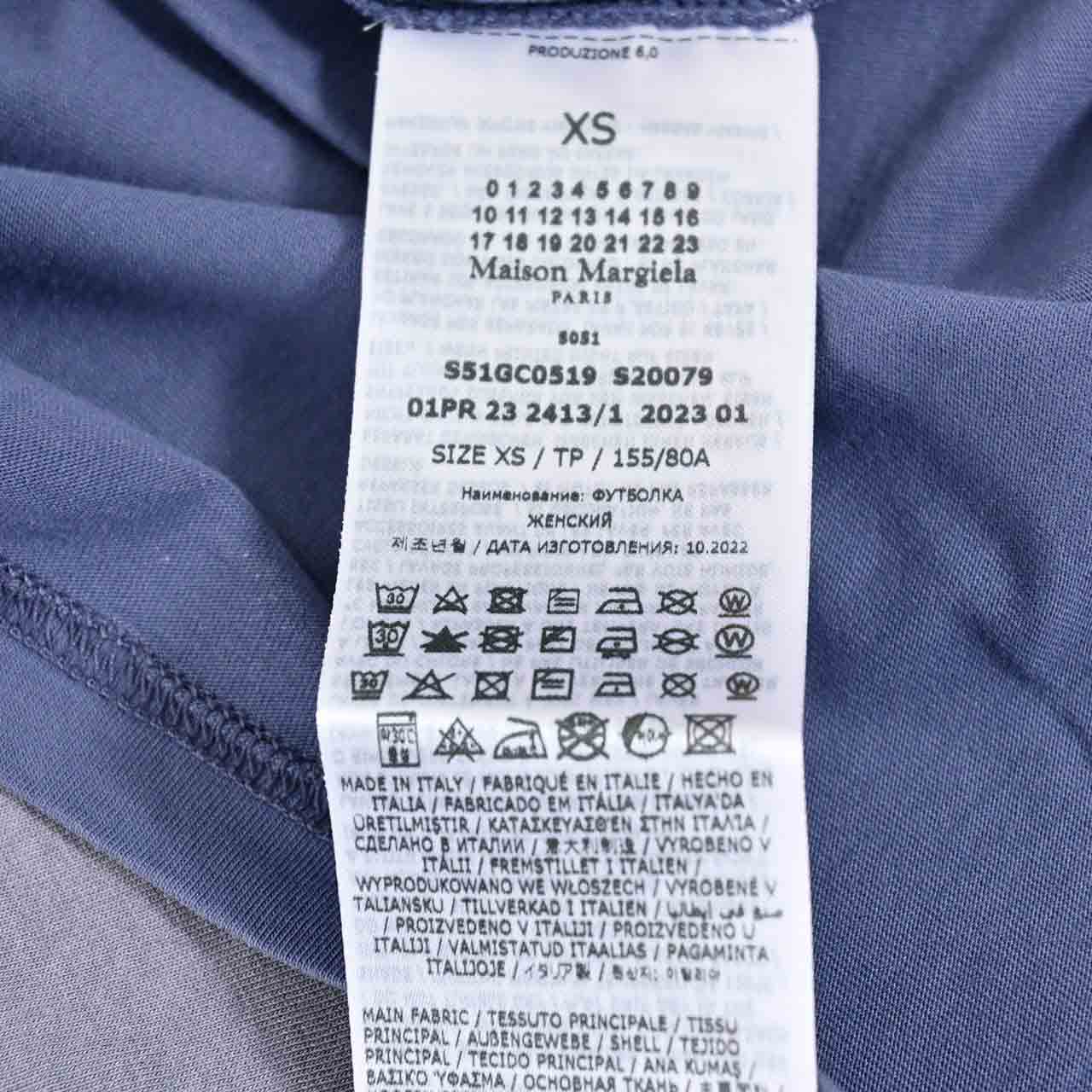 【45%OFF】 メゾン マルジェラ Maison Margiela Tシャツ S51GC0519 S20079 225 パープル メンズ レディース