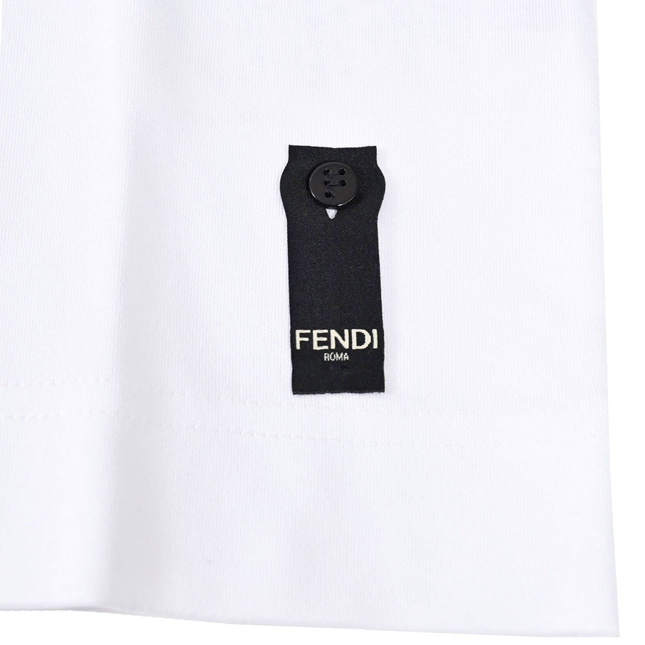 フェンディ FENDI Tシャツ ARYY FY0936 F0QA0 ホワイト メンズ 【プライスダウン】