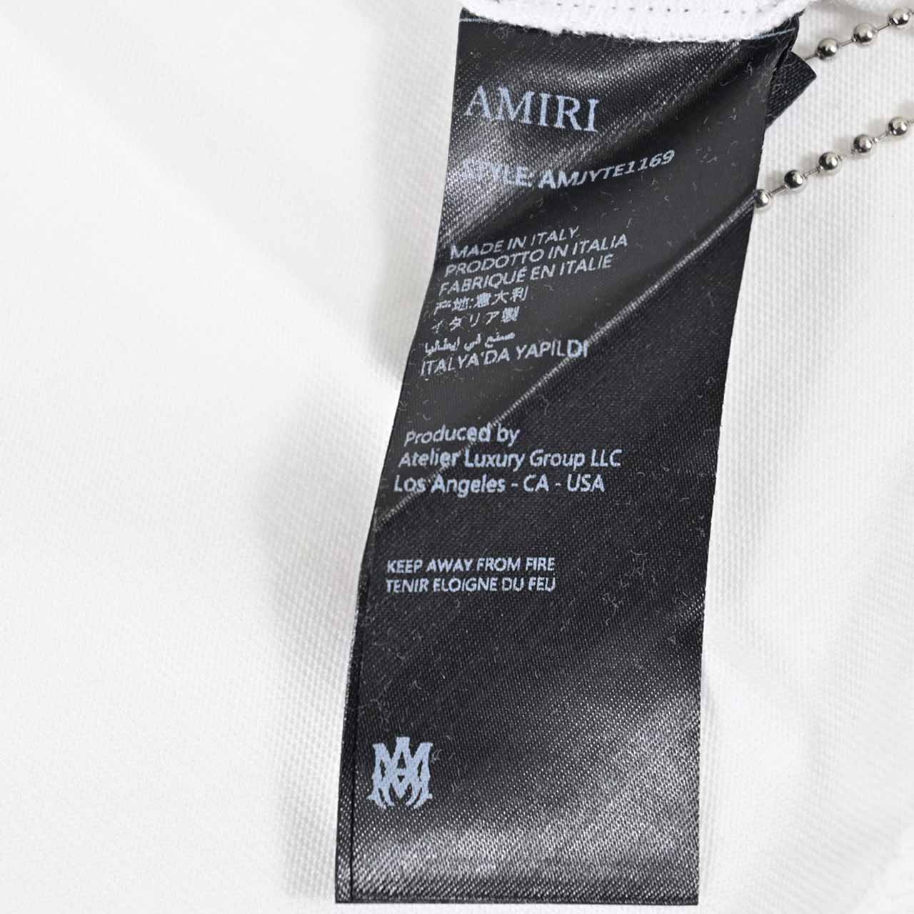 アミリ AMIRI Tシャツ AMJYTE1169 ホワイト メンズ