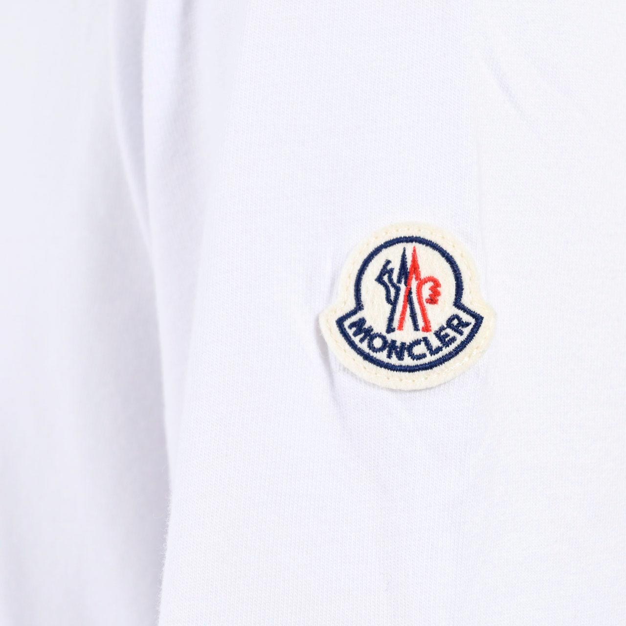 モンクレール MONCLER クルーネック半袖Tシャツ 8C00150 829H8 001 ホワイト 年秋冬 メンズ