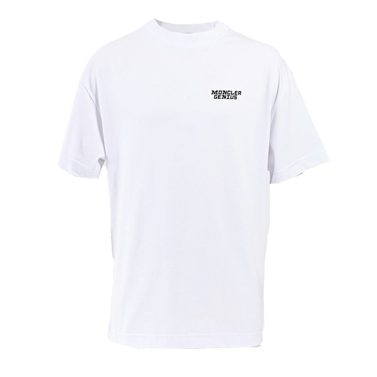 モンクレール MONCLER クルーネック半袖Tシャツ 8C01084 8390Y 001 ホワイト メンズ 【ラスト1点 Sサイズ】