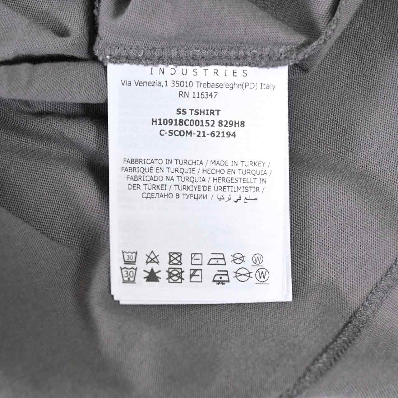 モンクレール MONCLER クルーネック半袖Tシャツ 8C00152 829H8 984 グレー メンズ 【ラスト1点 Lサイズ】