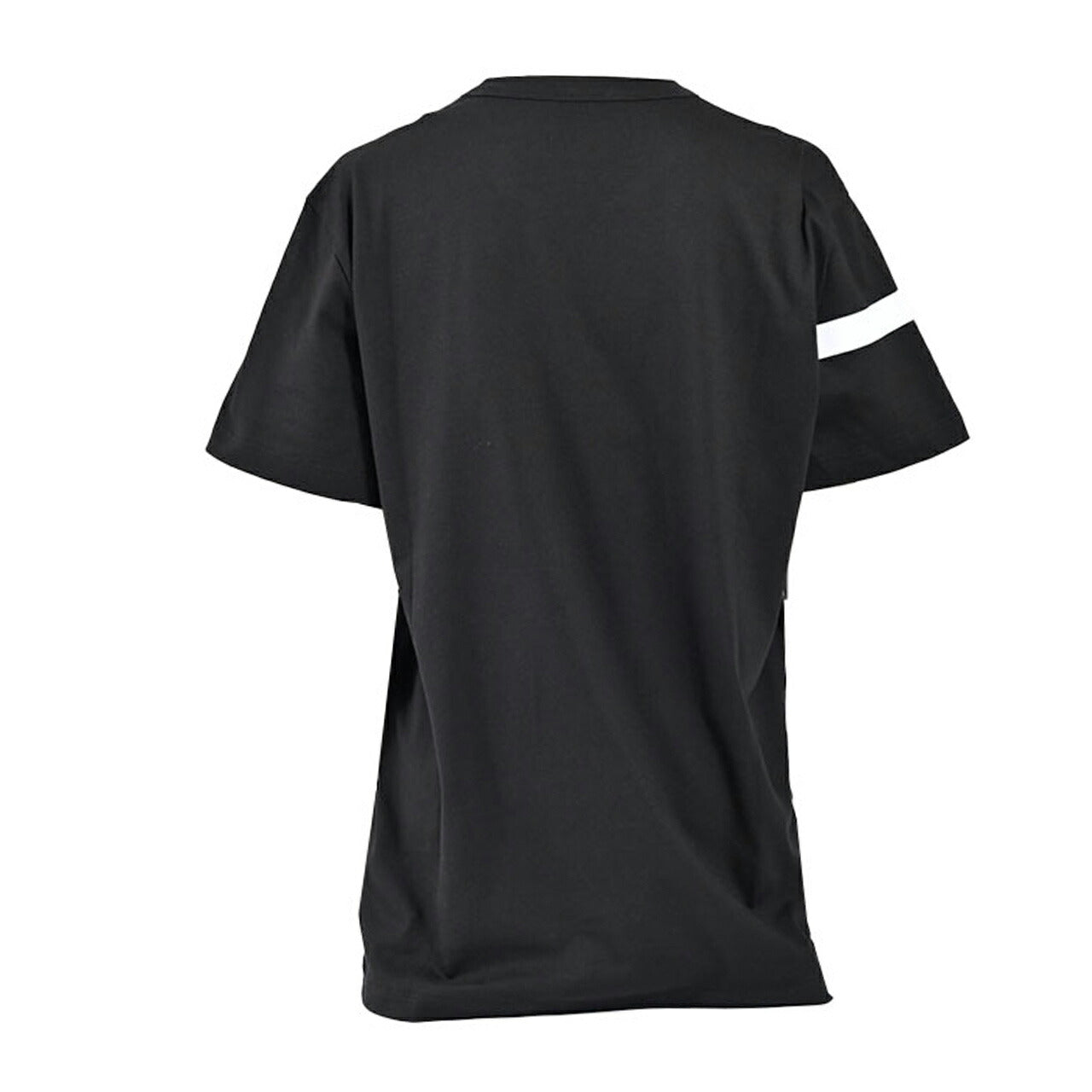 モンクレール MONCLER クルーネック半袖Tシャツ 8C00148 829H8 999 ブラック レディース 【ラスト1点 Mサイズ】