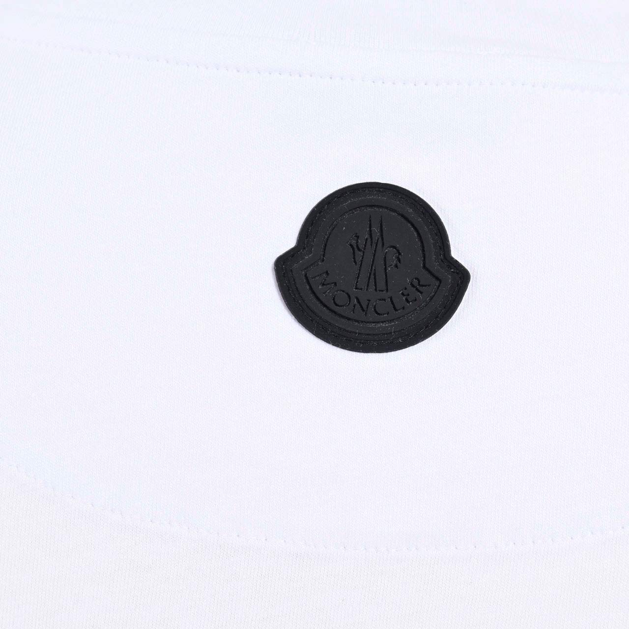 モンクレール MONCLER クルーネック半袖Tシャツ 8C00152 829H8 001 ホワイト メンズ 【ラスト1点 Lサイズ】