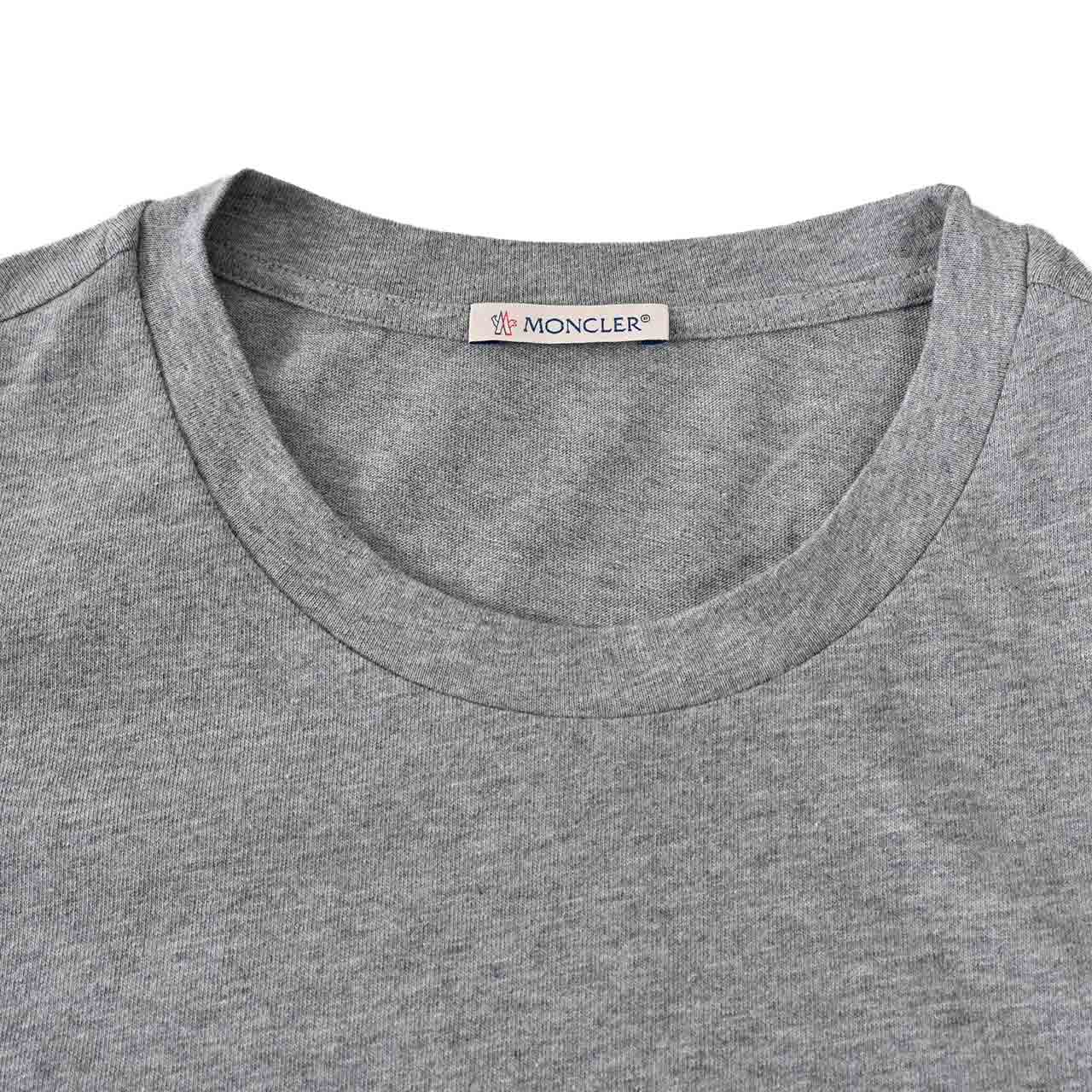 モンクレール MONCLER Tシャツ 8C00043 8390T 960 グレー メンズ