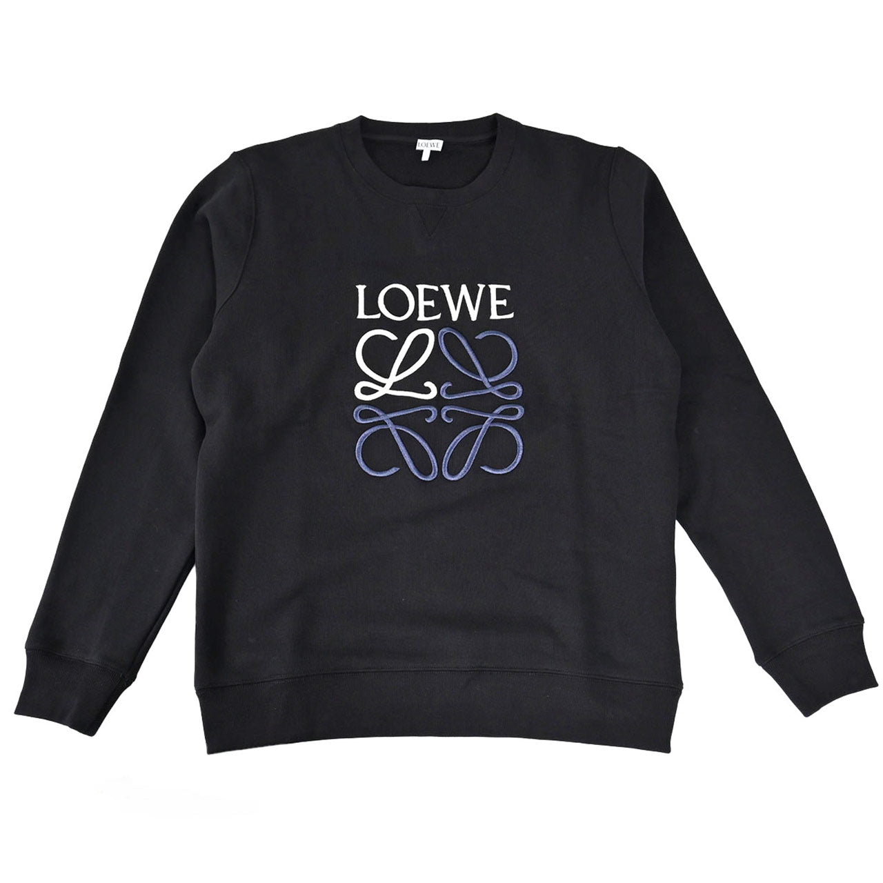 ロエベ LOEWE スウェットトレーナー H526Y24J07 1100 ブラック メンズ