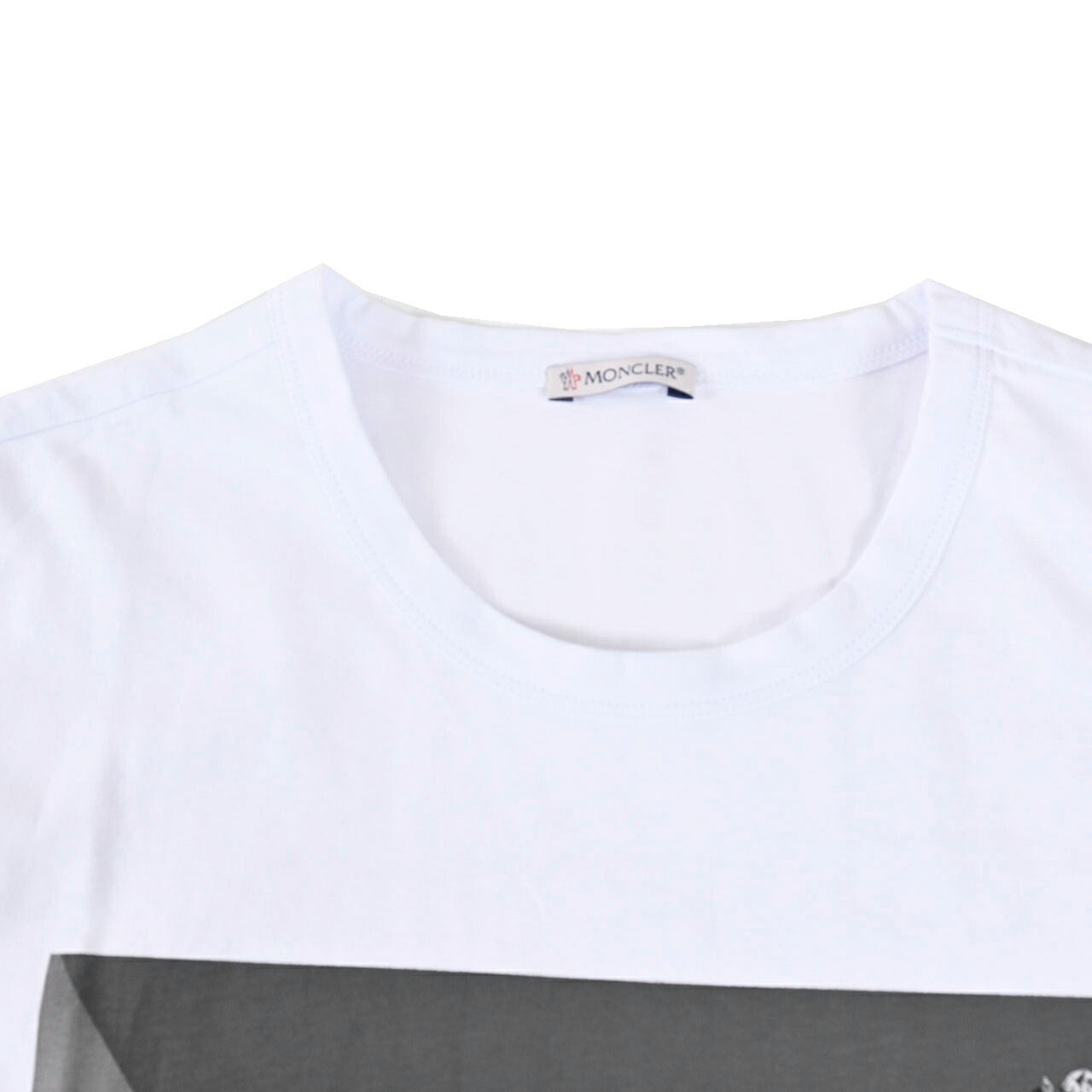 モンクレール MONCLER Tシャツ 8048350 8390T 001 ホワイト メンズ 【ラスト1点 XSサイズ】 【プライスダウン】