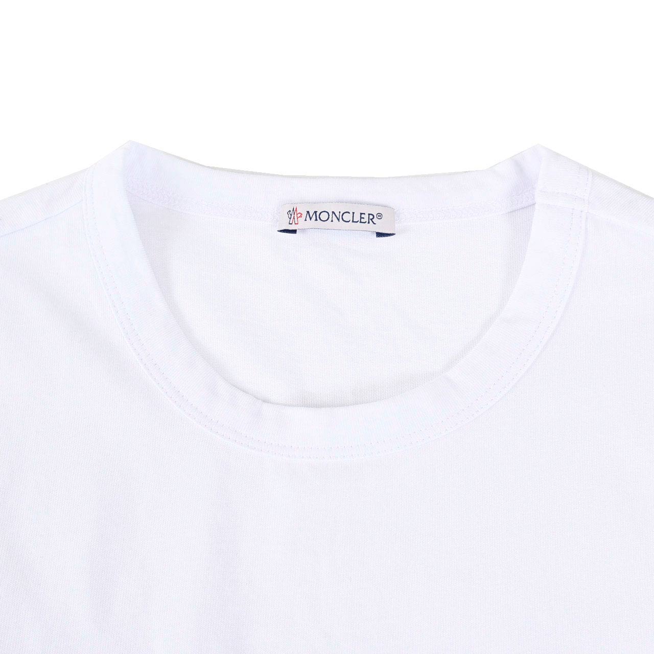 モンクレール MONCLER Tシャツ 8C00009 8390T 001 ホワイト メンズ