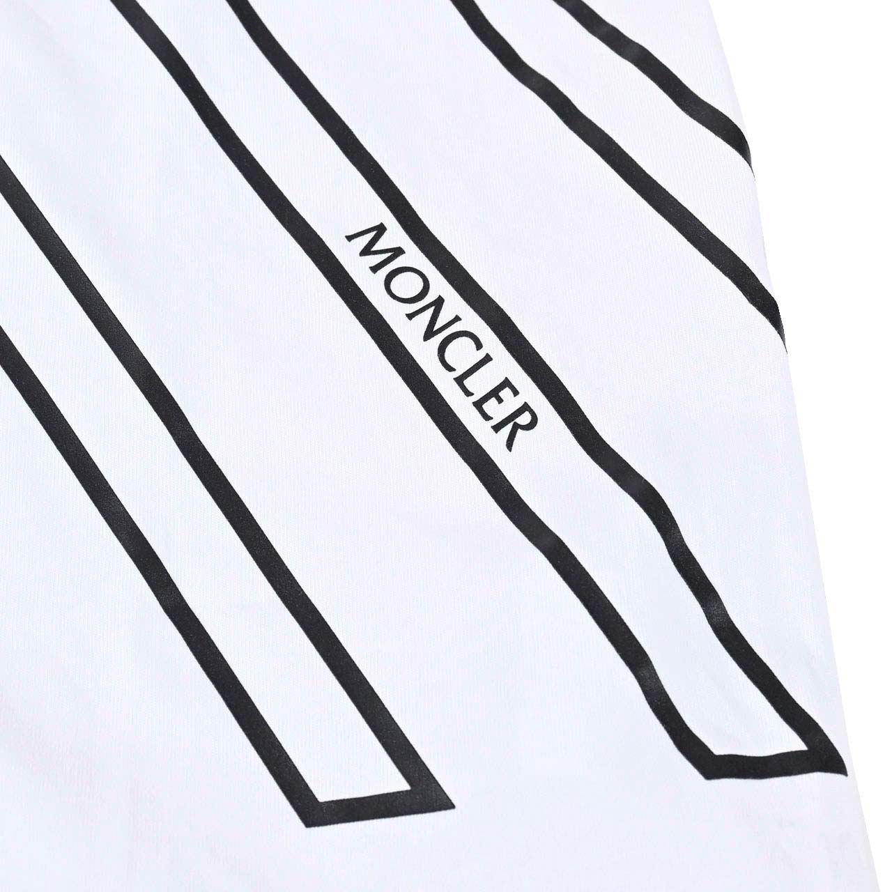 モンクレール MONCLER Tシャツ 8C00009 8390T 001 ホワイト メンズ