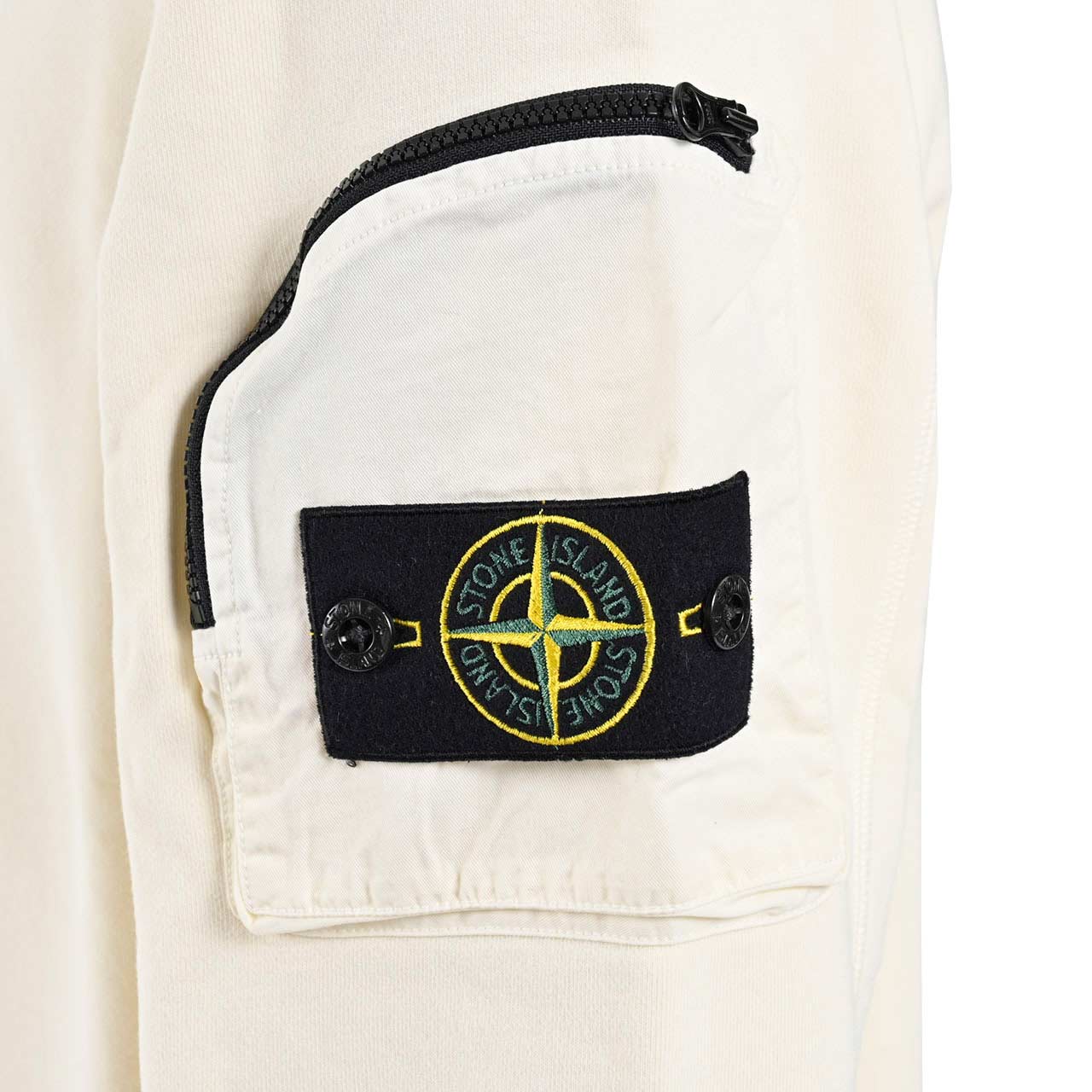 ストーン アイランド STONE ISLAND トレーナー 156100003 S0123 V0093 クリーム 2025SS メンズ 【ラスト1点 Mサイズ】 【プライスダウン】