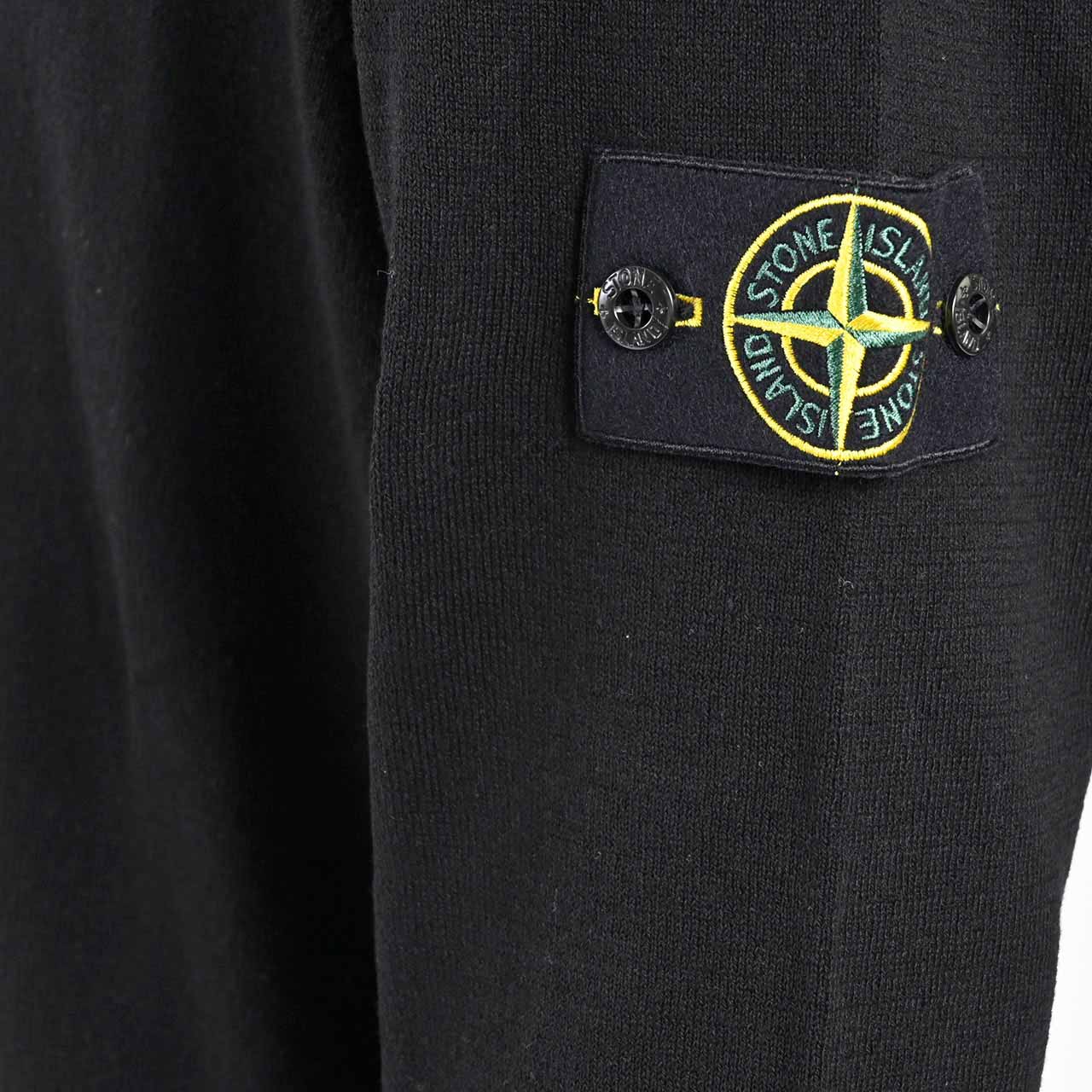 ストーン アイランド STONE ISLAND ニット 155100062 S00B9 V0029 ブラック 2025SS メンズ 【プライスダウン】