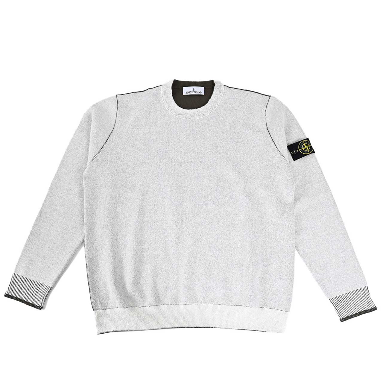 ストーン アイランド STONE ISLAND ニット 155100021 S00D9 V0093 ホワイト 2025SS メンズ
