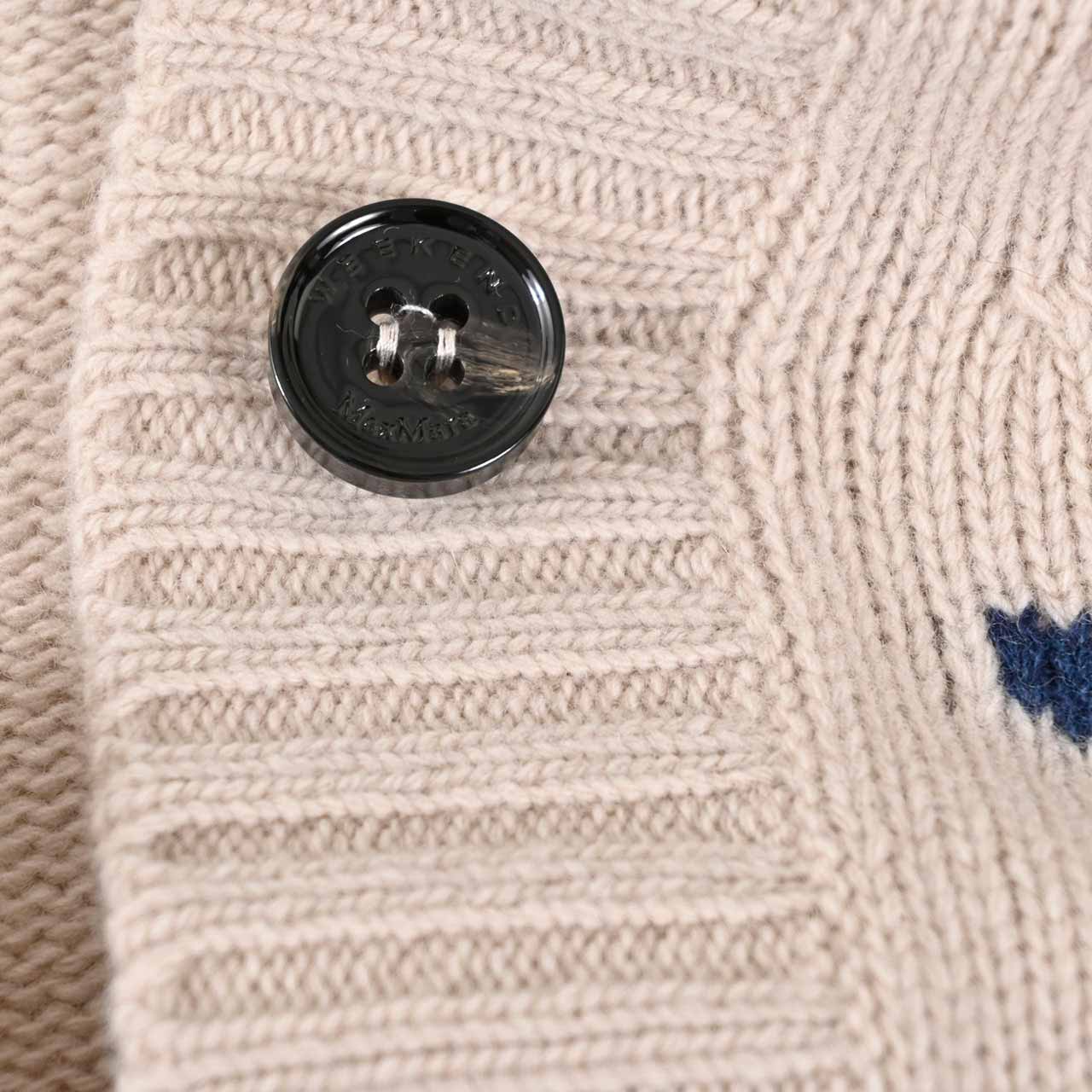 ウィークエンド マックスマーラ WEEKEND MAXMARA カーディガン BELGIO 5346082600 005 クリーム 2025AW レディース 【再入荷なし 在庫限り】