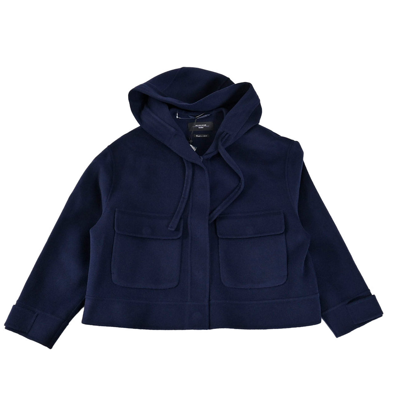 ウィークエンド マックスマーラ WEEKEND MAXMARA フード付きジャケット GARY 5086041600 045 ブルー 2025AW レディース 【再入荷なし 在庫限り】