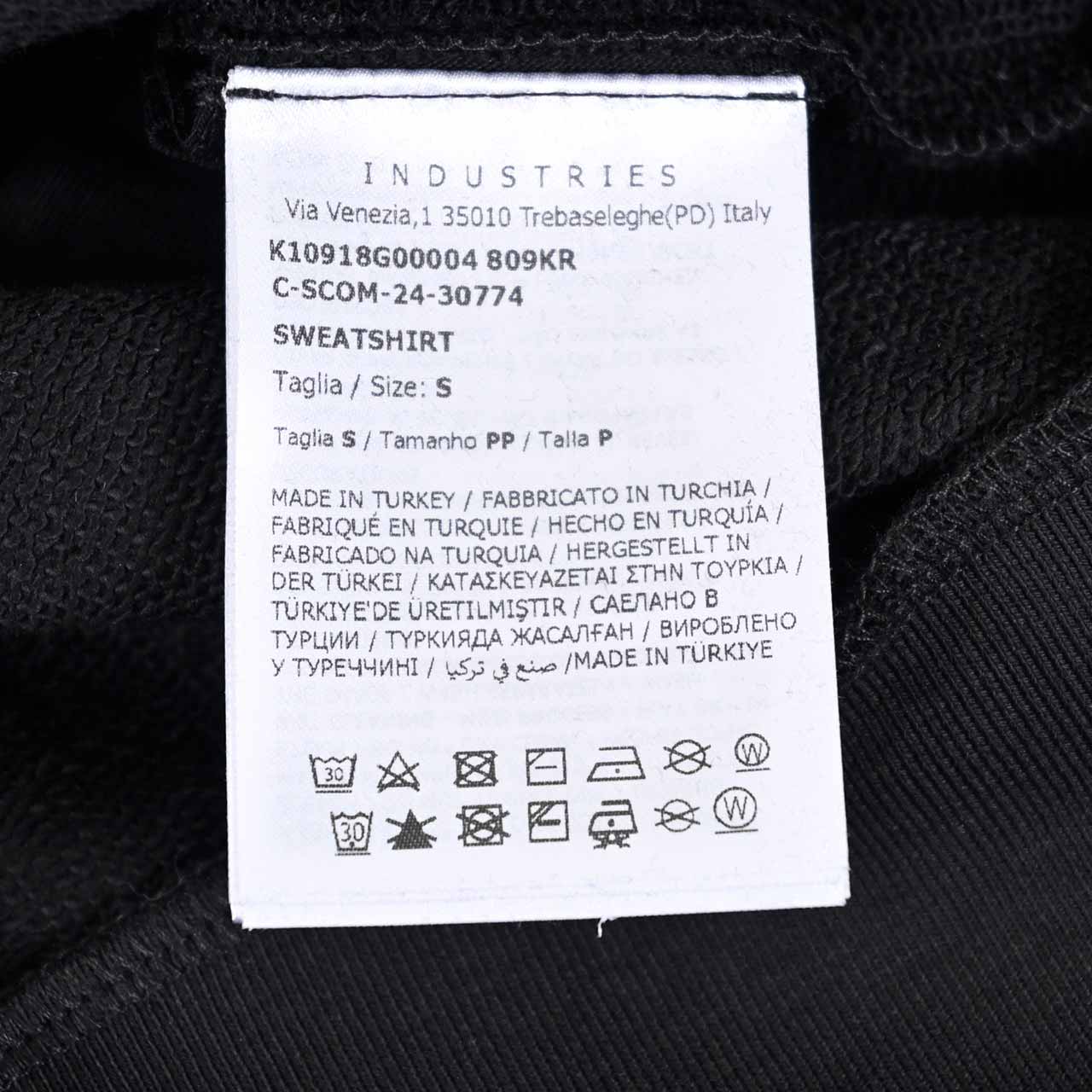 モンクレール MONCLER スウェットトレーナー 8G00004 809KR 999 ブラック メンズ 【プライスダウン】