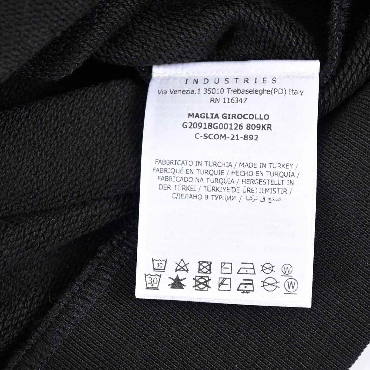 モンクレール MONCLER スウェットトレーナー 8G00126 809KR 999 ブラック メンズ 【プライスダウン】