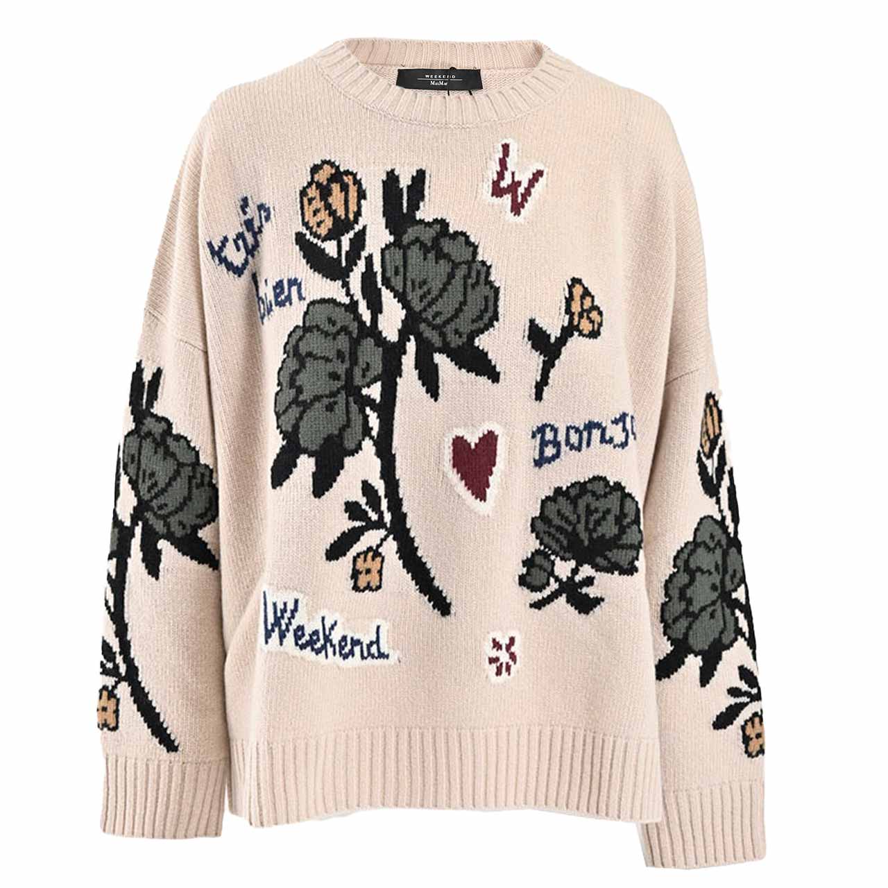 ウィークエンド マックスマーラ WEEKEND MAXMARA セーター PAVIDI 5366262600 003 ベージュ レディース 【再入荷なし 在庫限り】