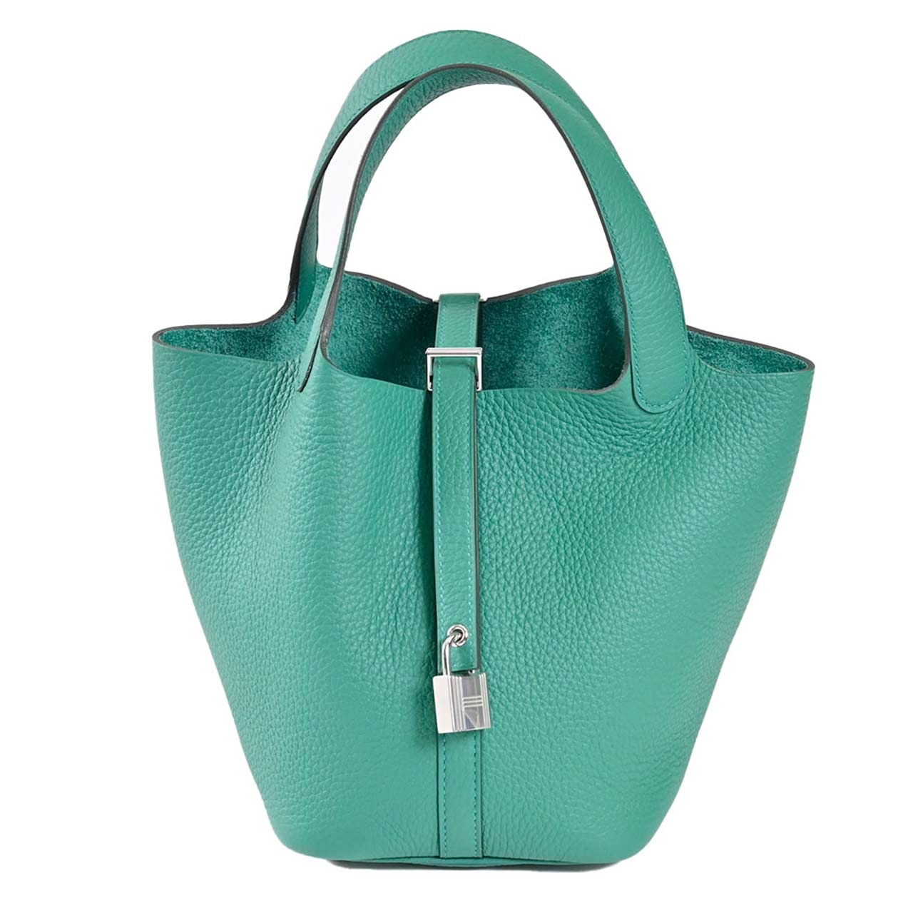 エルメス HERMES バッグ ピコタンPM トリヨンクレマンス GR SV金具 K刻印 レディース