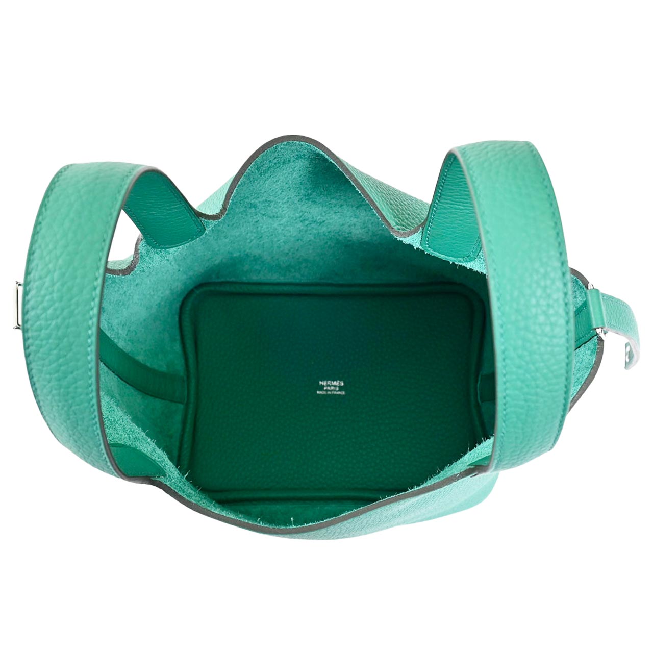 エルメス HERMES バッグ ピコタンPM トリヨンクレマンス GR SV金具 K刻印 レディース