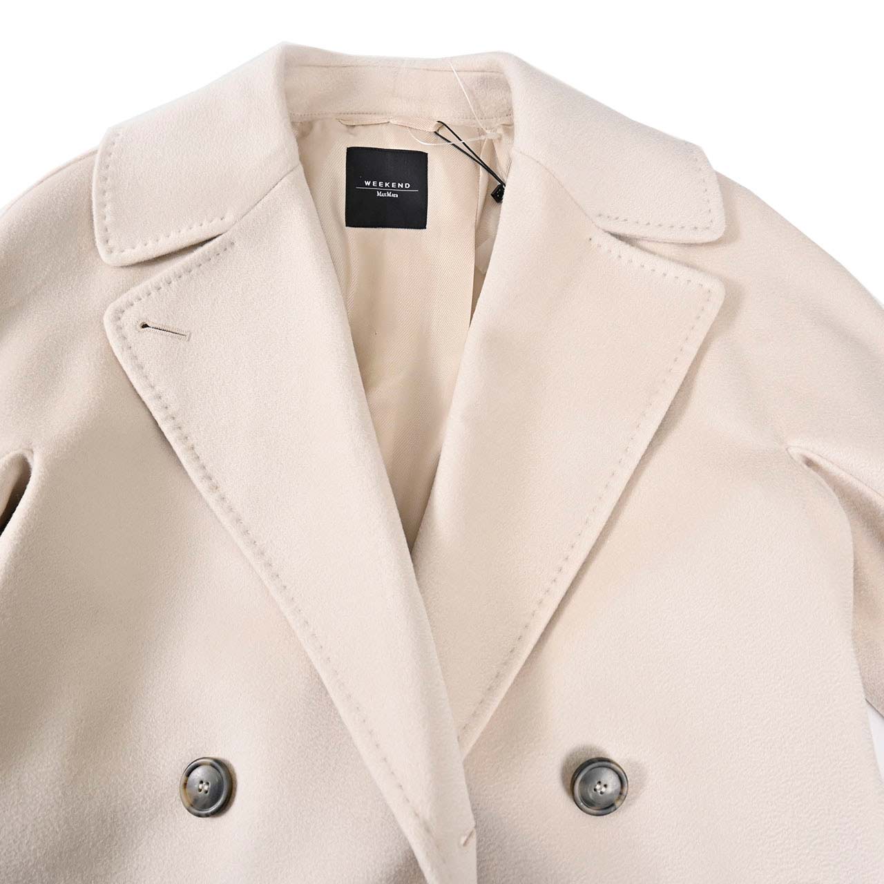 ウィークエンド マックスマーラ WEEKEND MAXMARA ダブルコート RESINA 5016102600 048 ホワイト(アイボリー) 2025AW レディース