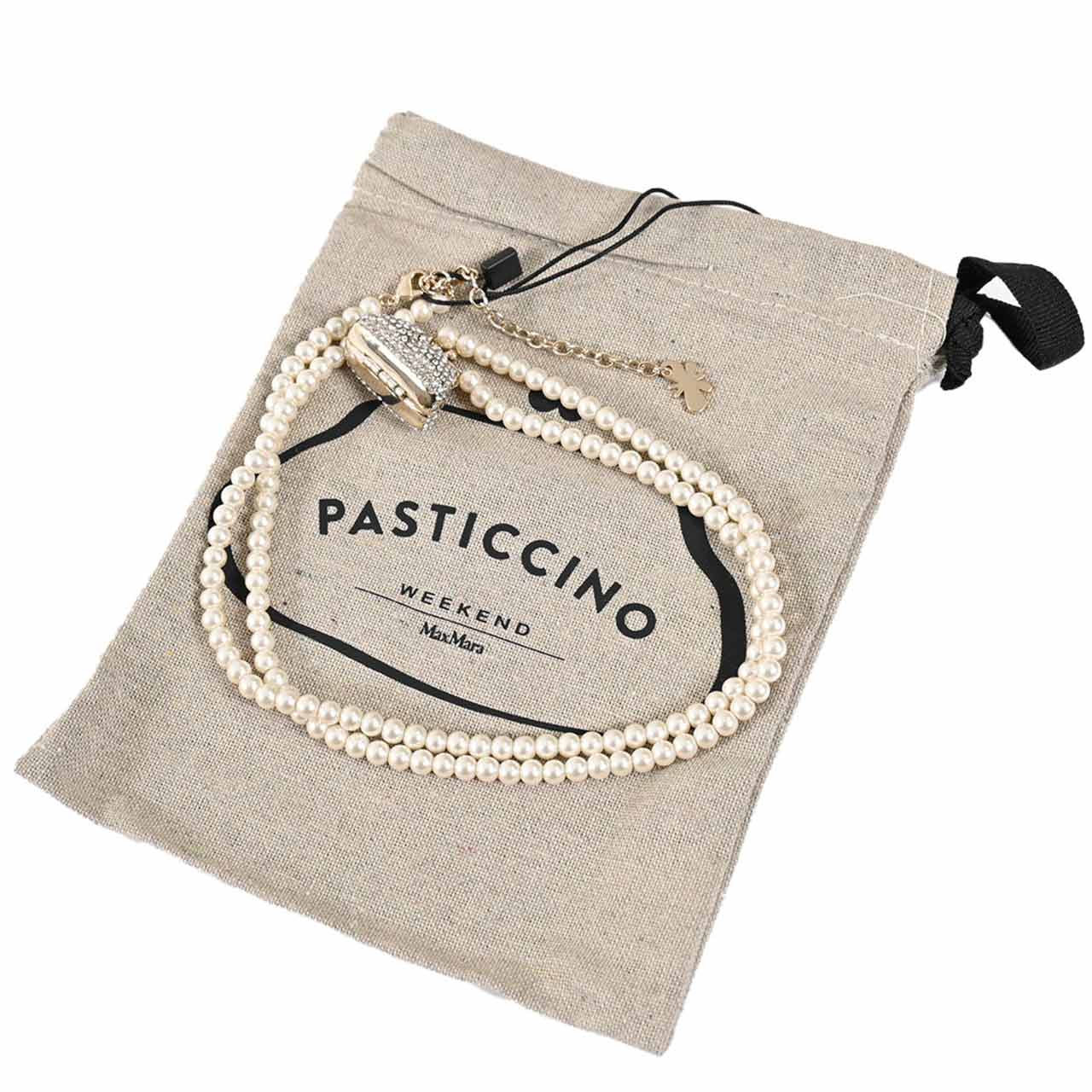ウィークエンド マックスマーラ WEEKEND MAXMARA ネックレス PASTICCINOC4 5756015600 001 ホワイト 2025AW レディース 【プライスダウン】