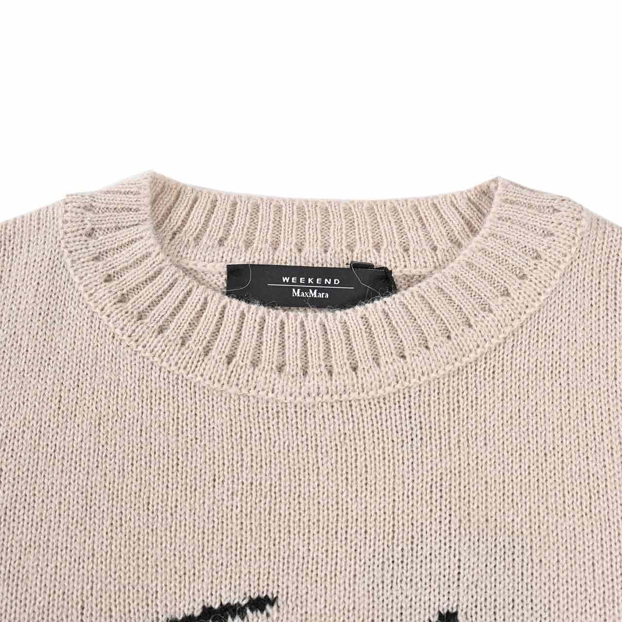 ウィークエンド マックスマーラ WEEKEND MAXMARA セーター NITRA 5366292600 001 ベージュ 2025AW レディース 【プライスダウン】