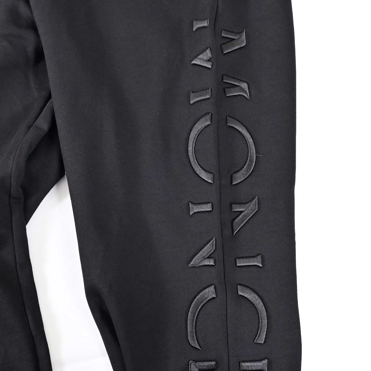 モンクレール MONCLER スウェットパンツ 9D71712 V8180 999 ブラック メンズ