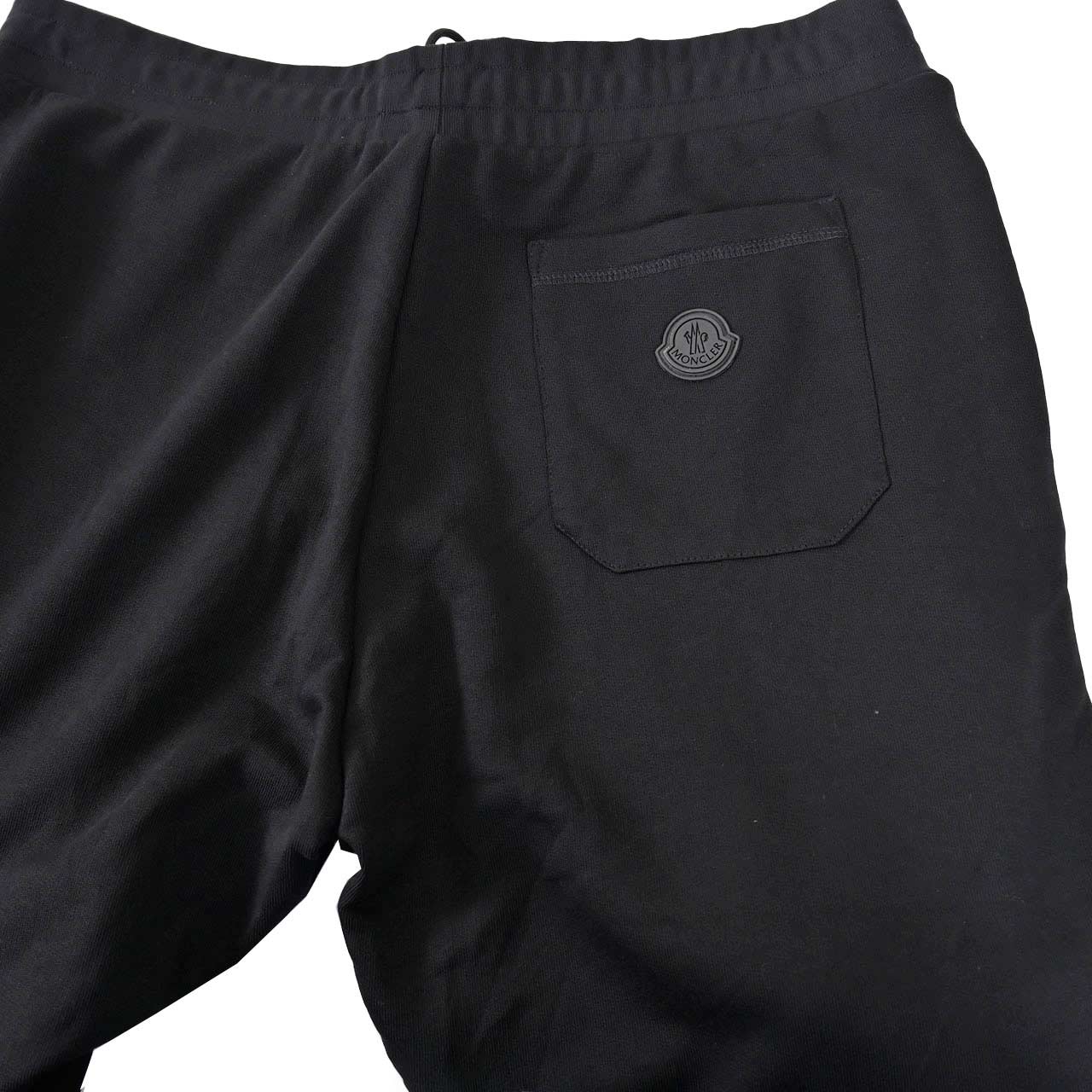 モンクレール MONCLER スウェットパンツ 9D71712 V8180 999 ブラック メンズ