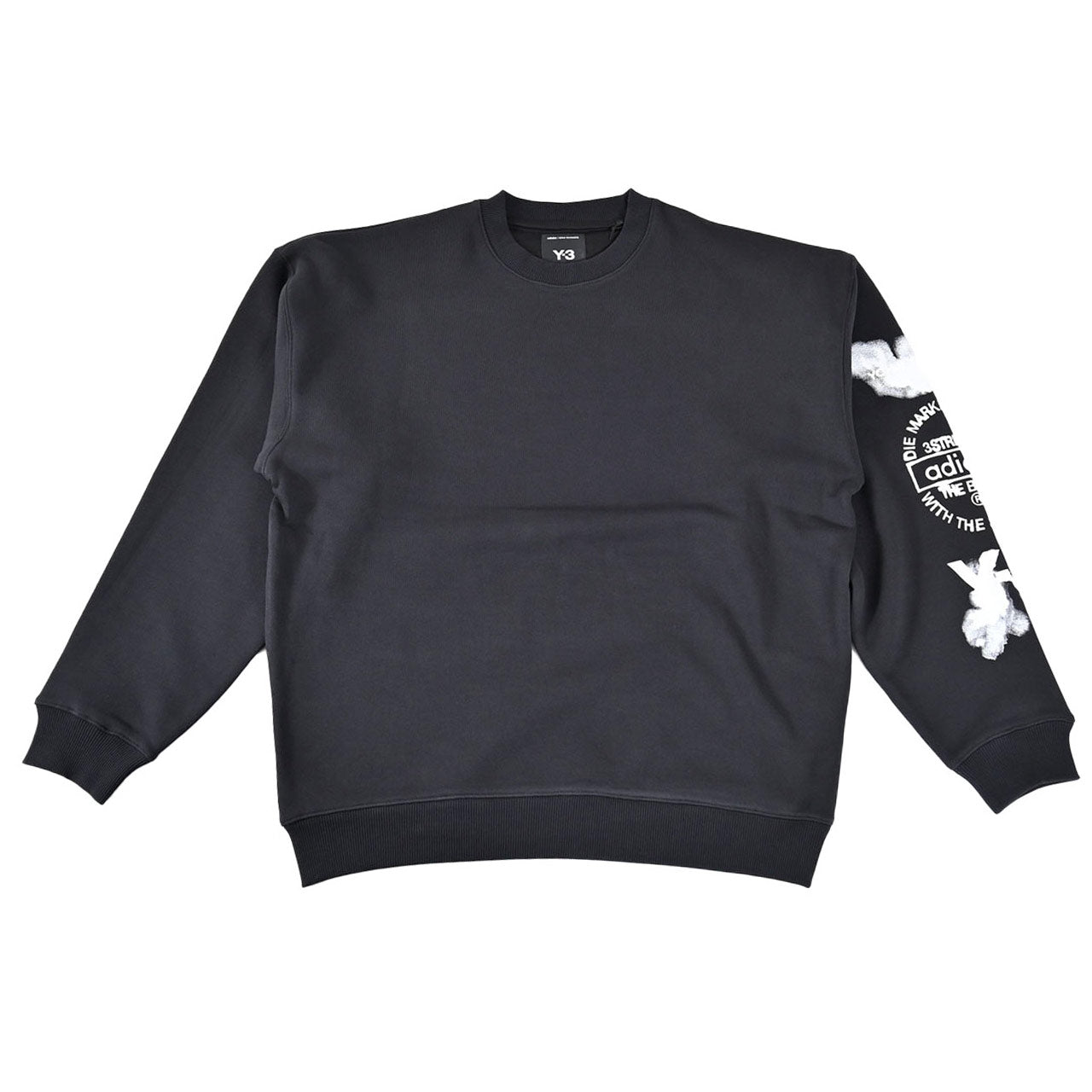 ワイスリー Y-3 トレーナー Y-3 GRAPHIC CREW SWEAT JX4749 ブラック 2025AW メンズ