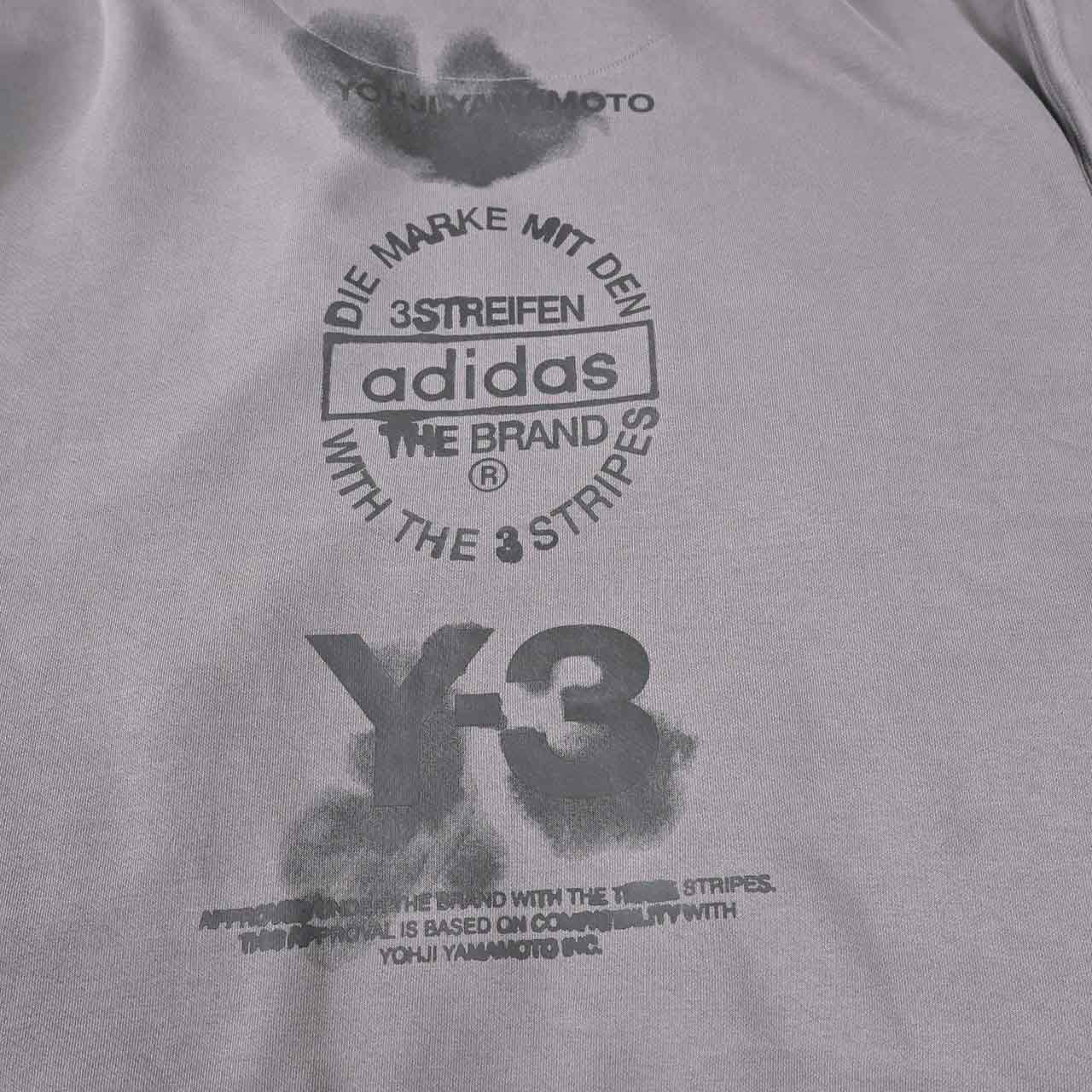 ワイスリー Y-3 パーカー Y-3 GRAPHIC HOODIE JZ0650 グレー 2025AW メンズ