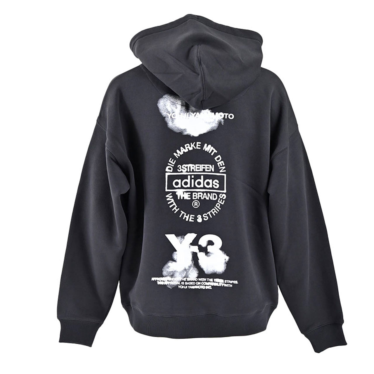 ワイスリー Y-3 パーカー Y-3 GRAPHIC HOODIE JX4748 ブラック 2025AW メンズ