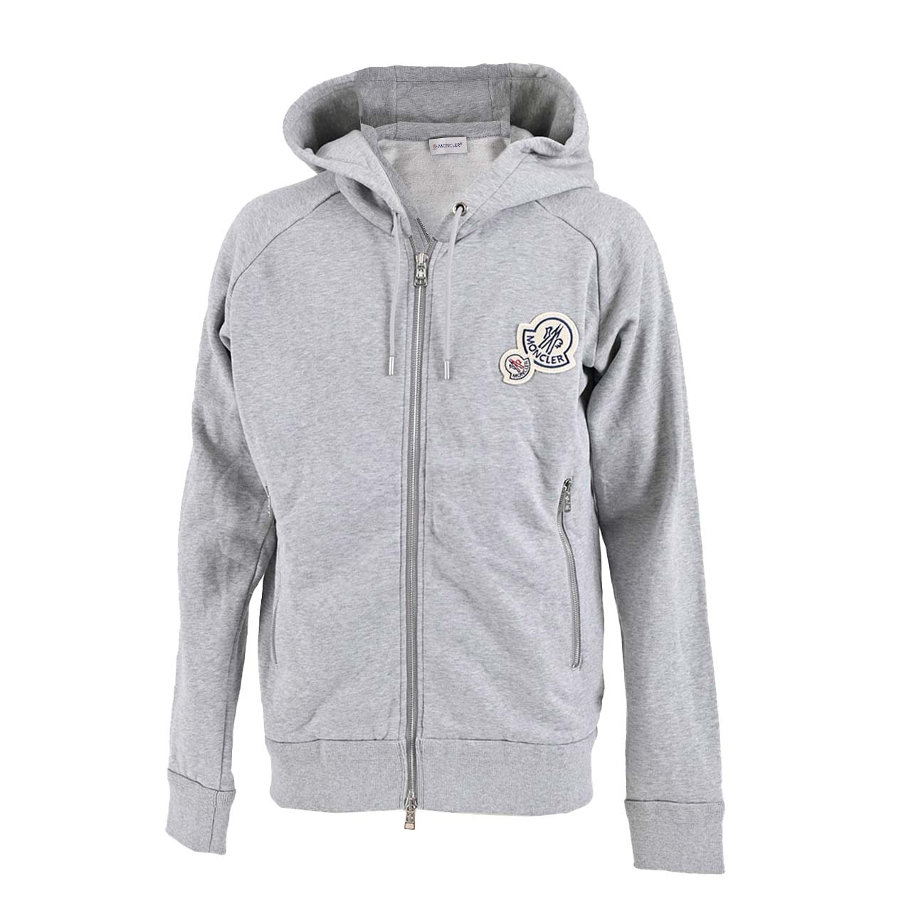 モンクレール MONCLER ジップアップパーカー 8G70300 V8101 984 グレー メンズ
