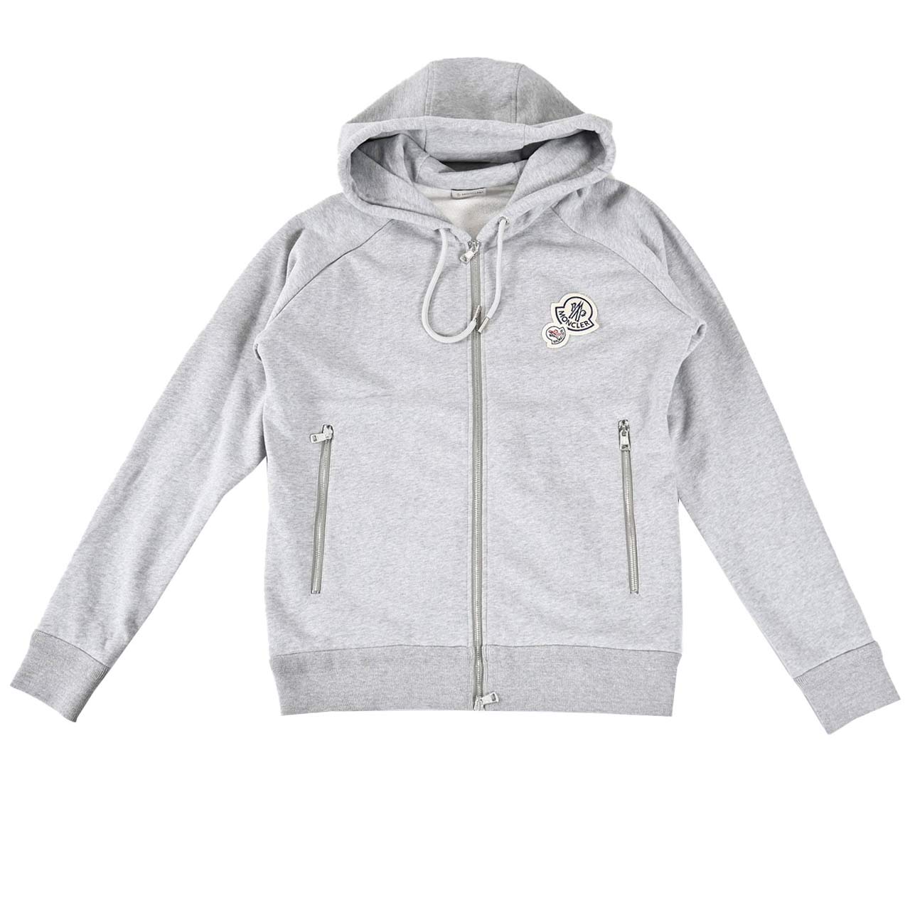 モンクレール MONCLER ジップアップパーカー 8G70300 V8101 984 グレー メンズ