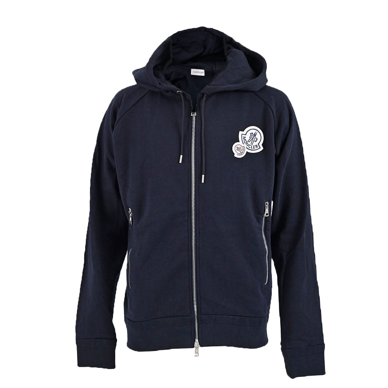モンクレール MONCLER ジップアップパーカー 8G70300 V8101 773 ネイビー メンズ