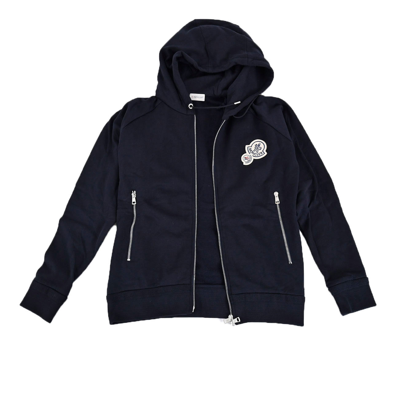 モンクレール MONCLER ジップアップパーカー 8G70300 V8101 773 ネイビー メンズ
