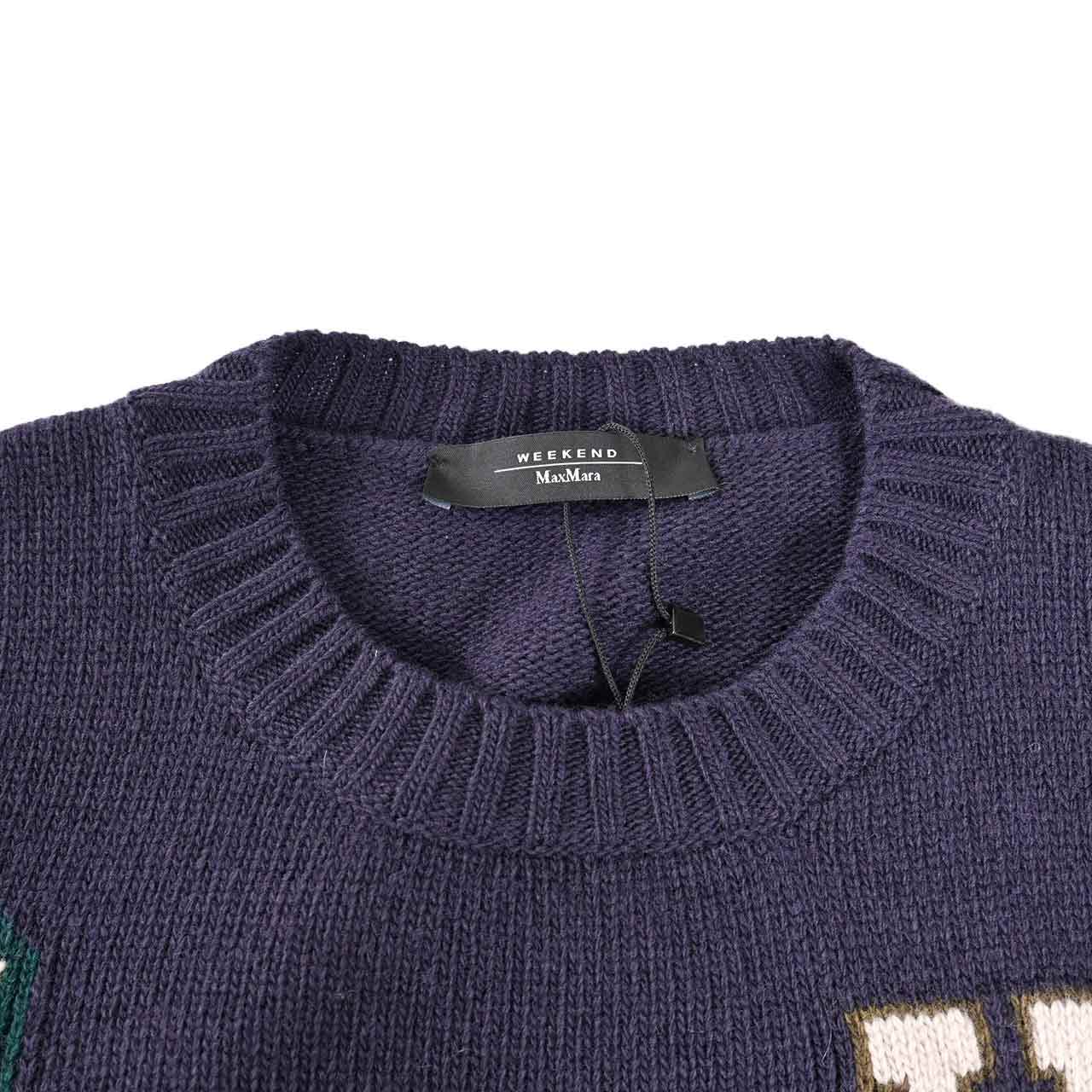 ウィークエンド マックスマーラ WEEKEND MAXMARA セーター PAVIDI 5366262600 002 ネイビー 2025AW 2025年秋冬新作 レディース