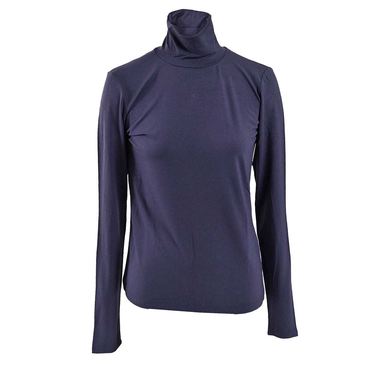 ウィークエンド マックスマーラ WEEKEND MAXMARA ハイネック長袖Tシャツ MULTIF 5946022600 005 ネイビー 2025AW 2025年秋冬新作 レディース