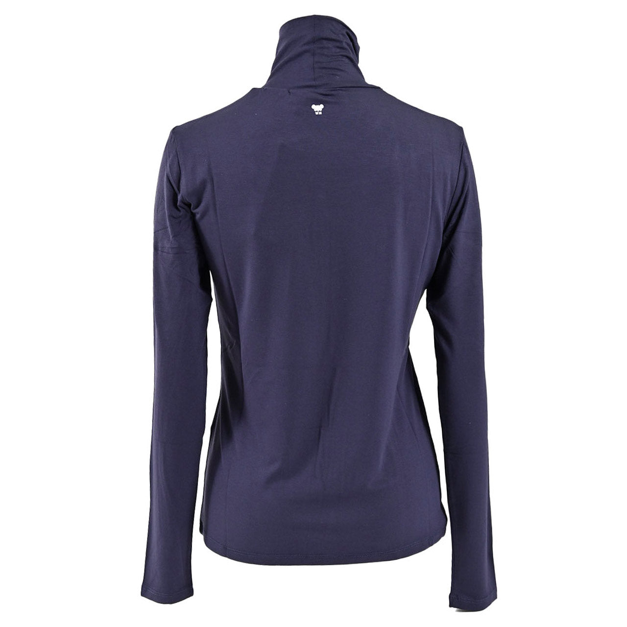 ウィークエンド マックスマーラ WEEKEND MAXMARA ハイネック長袖Tシャツ MULTIF 5946022600 005 ネイビー 2025AW 2025年秋冬新作 レディース
