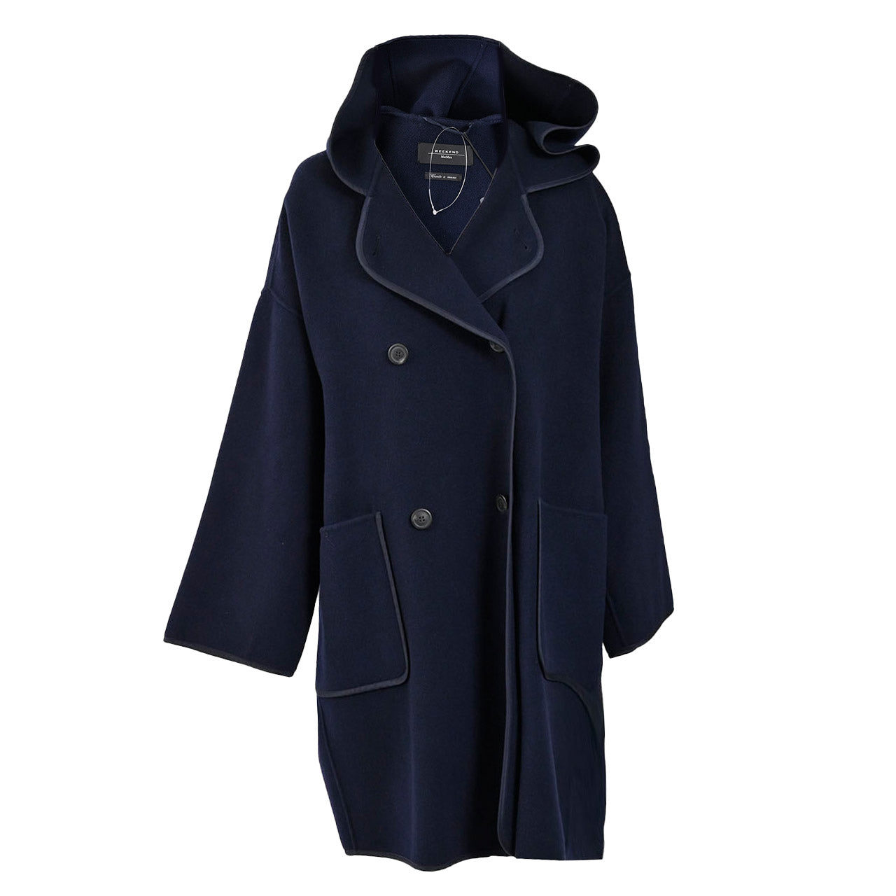 ウィークエンド マックスマーラ WEEKEND MAXMARA フード付コート BERGEN 5016032600 015 ネイビー 2025AW 2025年秋冬新作 レディース