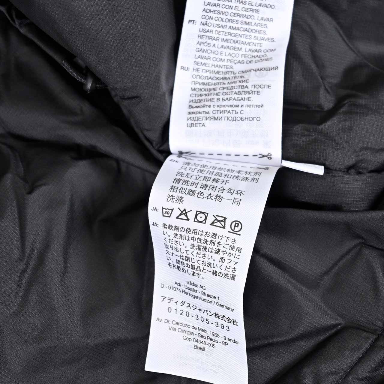 ワイスリー Y-3 コート Y-3 GTX PADDED PARKA JW4618 ブラック メンズ