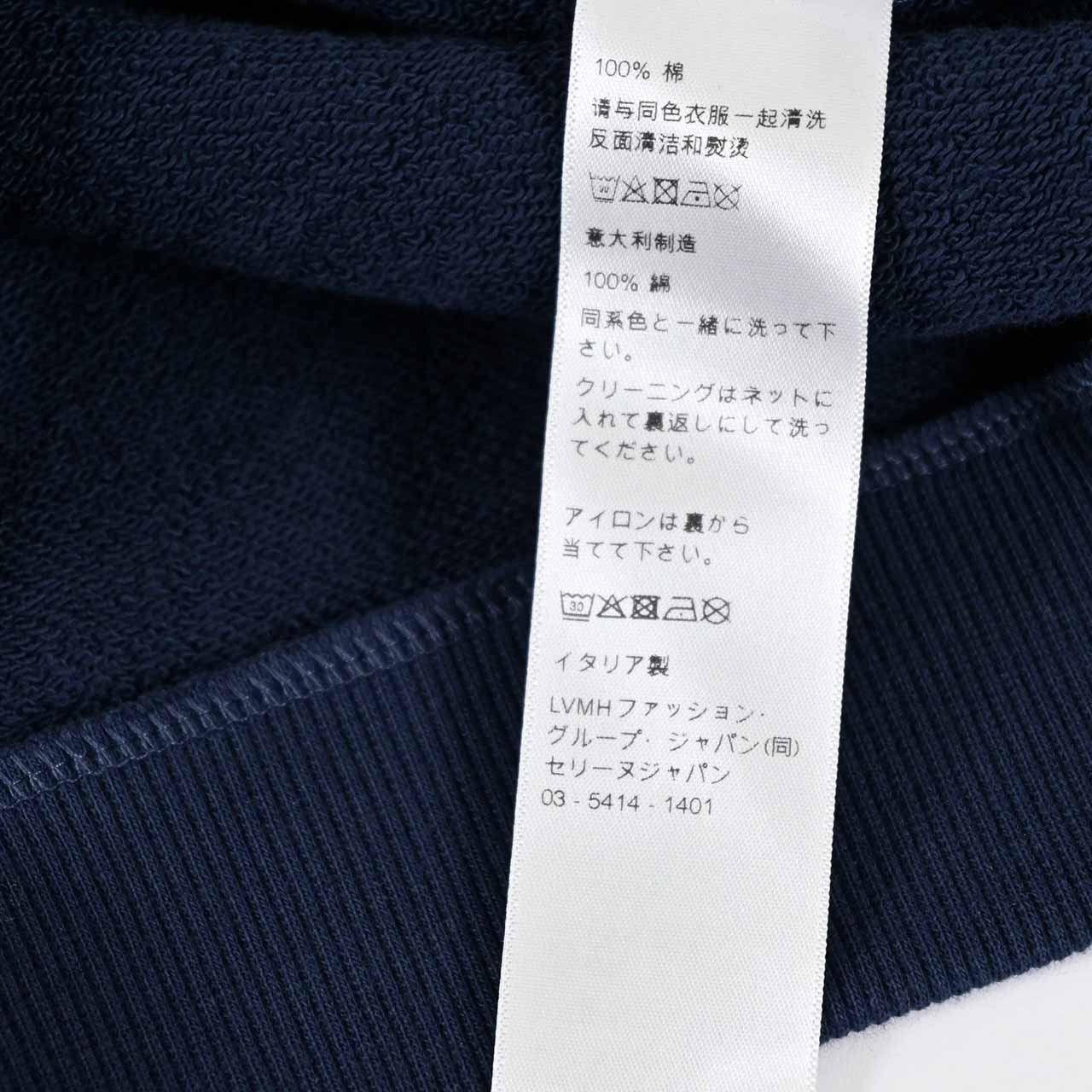 セリーヌ CELINE トレーナー RY0HD670Q FZD6 ネイビー メンズ