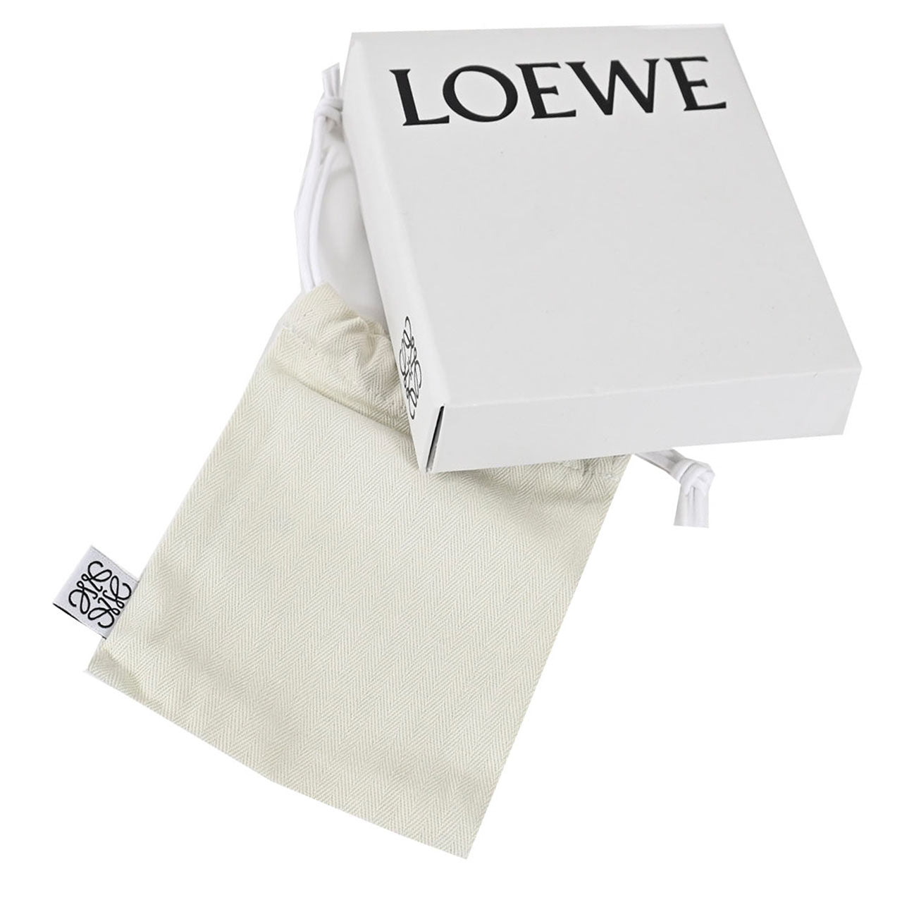 ロエベ LOEWE 名刺入れ ANAGRAM CARDHOLDER C821M97X08 1206 ブラック レディース