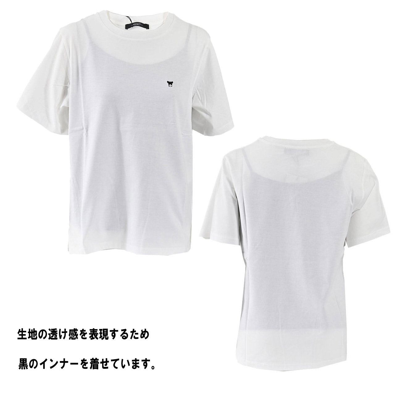 WEEKEND MAXMARA ウィークエンド マックスマーラ コットン Tシャツ VENACO 59710316 001 ホワイト レディース 2026SS 2026年春夏新作 2026SS プレゼント