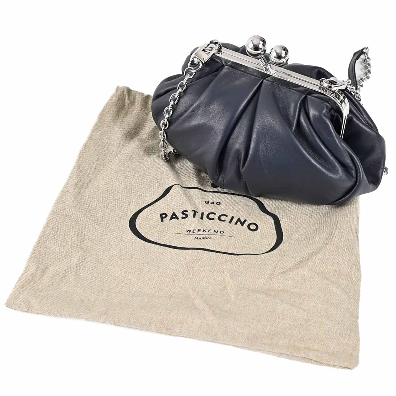 ウィークエンド マックスマーラ WEEKEND MAXMARA ショルダーバッグ PRATI 55111646 091 ネイビー レディース 2026SS 2026年春夏新作