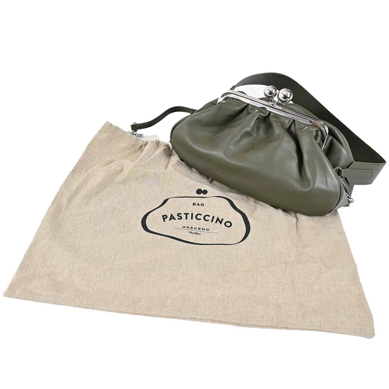 ウィークエンド マックスマーラ WEEKEND MAXMARA ショルダーバッグ CUBICO 55111746 090 グリーン レディース 2026SS 2026年春夏新作