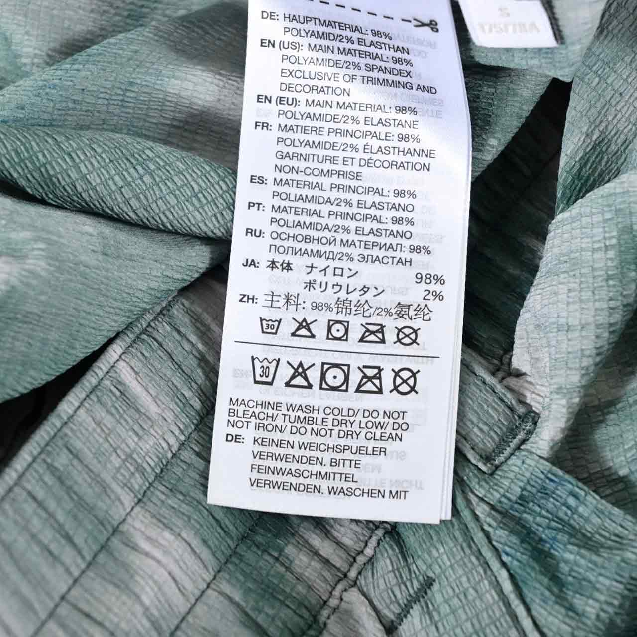 ワイスリー Y-3 ハーフパンツ AOP PLT SHORTS KS5221 グリーン メンズ2026SS 2026年春夏新作