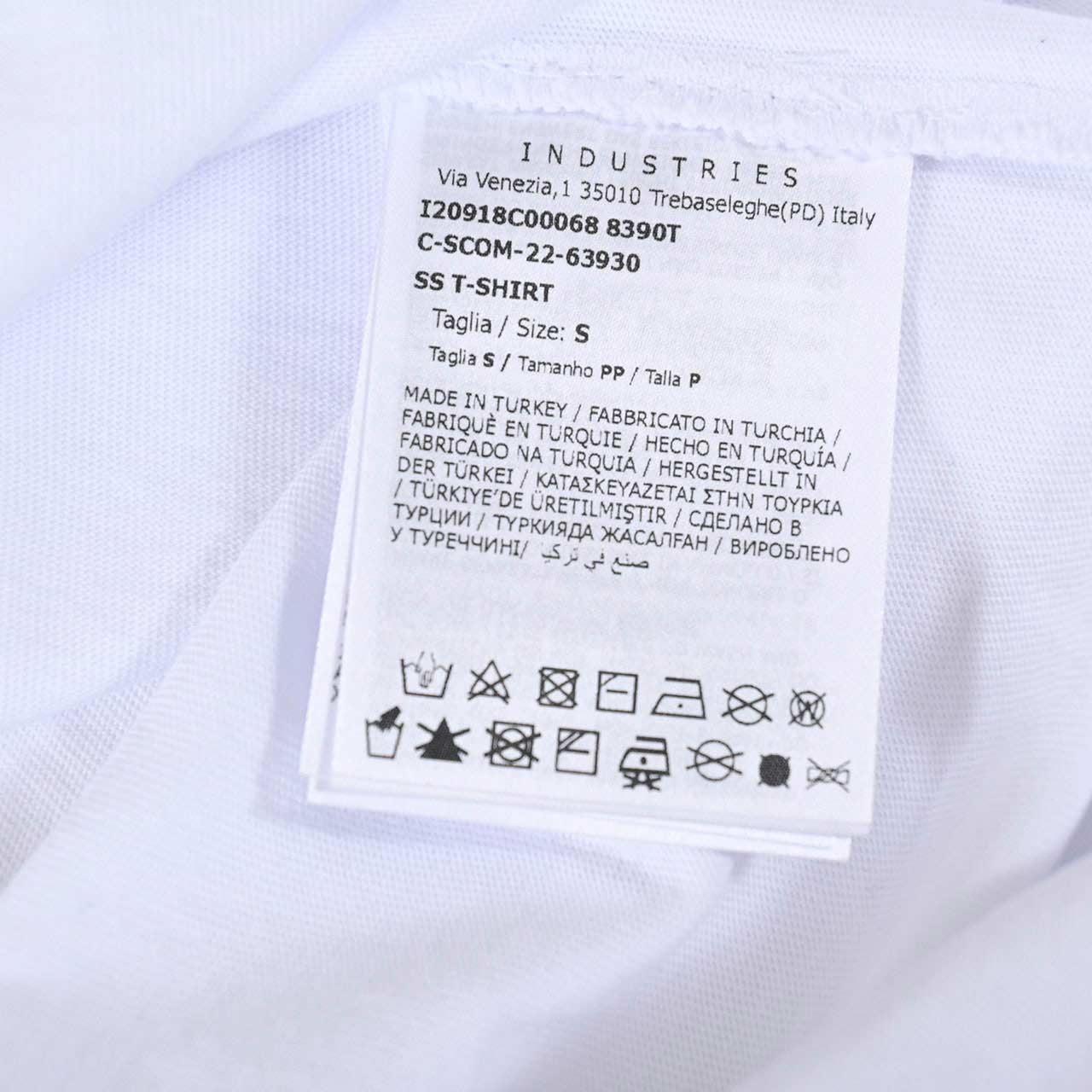 モンクレール MONCLER Tシャツ 8C00068 8390T 001 ホワイト メンズ