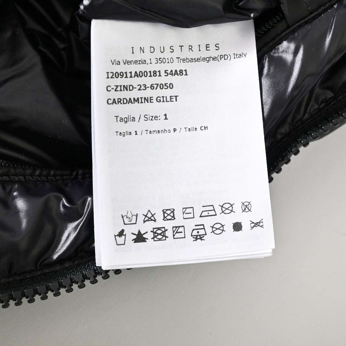 モンクレール MONCLER ダウンベスト CARDIMINE 1A00181 54A81 999 ブラック メンズ