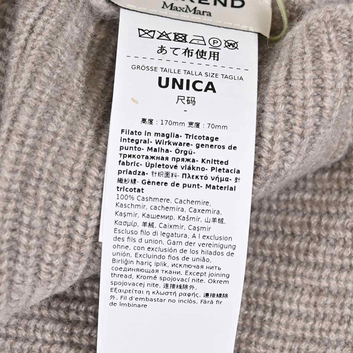 ウィークエンド マックスマーラ WEEKEND MAXMARA 手袋 PALMI 5566015600 008 ベージュ レディース