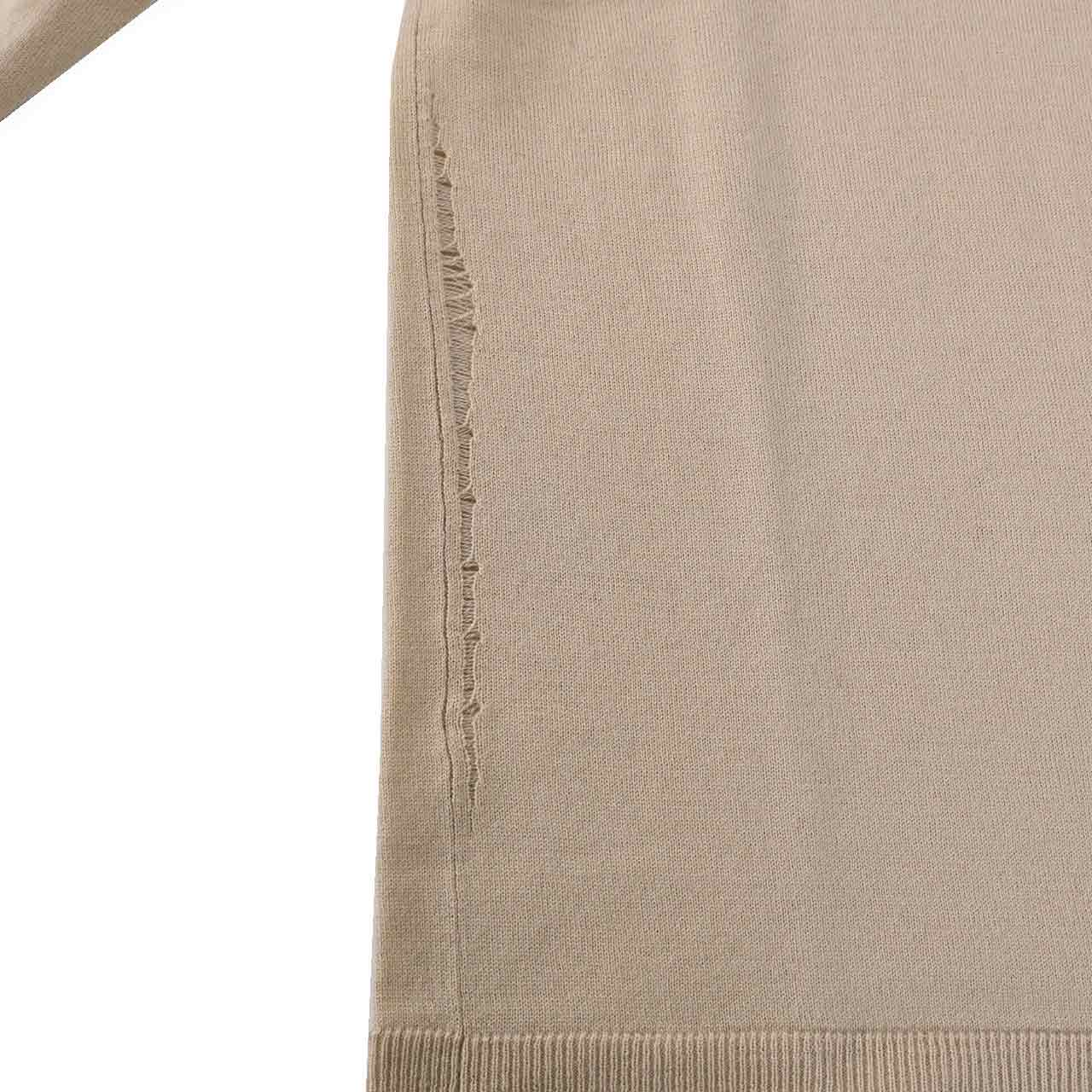 【期間限定SALE】 ニールバレット NEIL BARRETT Vネックニット BMA88 6609 ベージュ メンズ レディース 【ラスト1点 Mサイズ】 カシミヤ